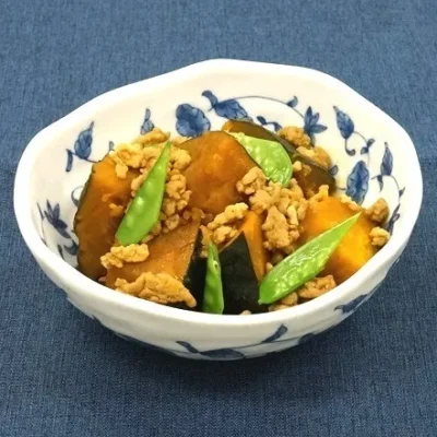 かぼちゃのそぼろ煮